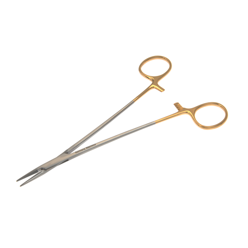 Dukal Needle Microvascular Needle Holder – 7 in Length, Reusable, Latex-Free, Cardiovascular & Thoracic