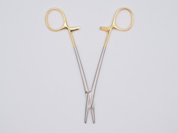 Dukal Aspen Needle Holder Mayo-Hegar TC – 6 in Length, Reusable, Latex-Free, General Surgery Use