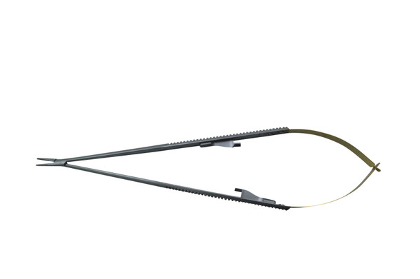 Dukal Needle Castroviejo Needle Holder – 8 1/2 in Length, Reusable, Latex-Free, Cardiovascular Use