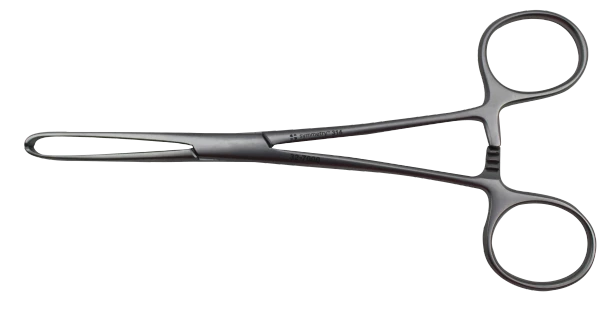 Dukal Aspen Allis Tissue Forceps – 4x5 Teeth, 6 in Length, Reusable, Latex-Free Construction