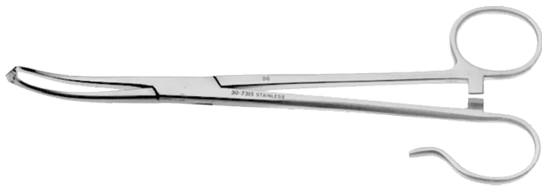 Dukal Aspen White Tonsil Seizing Forceps – 7 in Length, Reusable, Latex-Free, ENT Surgery Use
