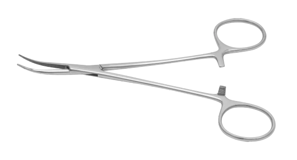 Dukal Aspen Mosquito Curved Delicate Forceps – 6 in Length, Reusable, Latex-Free Construction