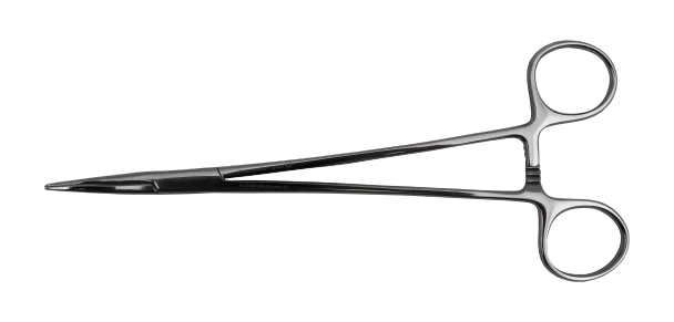 Dukal Schnidt Hemostatic Forceps – Half Curved, Reusable, Latex-Free, Stainless Steel, Precision Grip