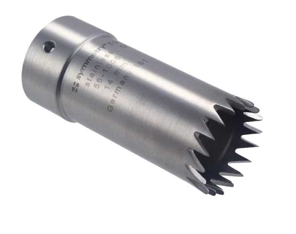 Dukal Aspen Symmetry Dowel Cutter – 14.0 mm Diameter, Reusable, Latex-Free, For Neurological Spine Surgery