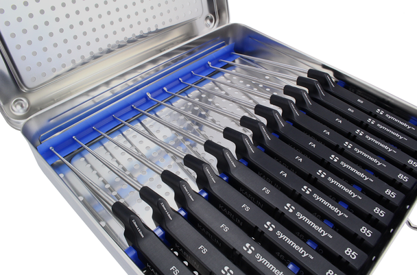 Dukal Aspen Karlin XI Cervical Microdiscectomy Curette Set – Reusable, Latex-Free, Neurological Surgery Use