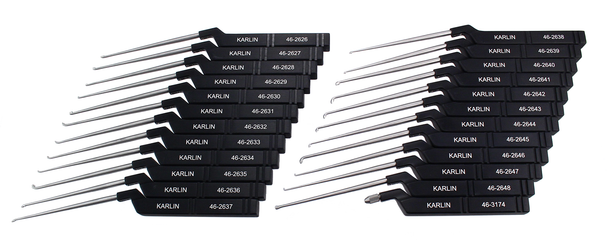 Dukal Aspen Karlin XI Cervical Microdiscectomy Curette Set – Reusable, Latex-Free, Neurological Surgery Use