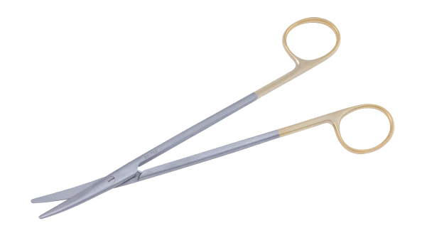 Dukal Aspen Metzenbaum Curved Scissors – Tungsten Carbide, Regular Tip, 7 in Length, Reusable, Latex-Free