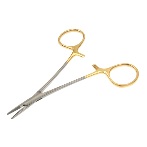 Dukal Aspen Needle Holder Webster TC Large Ring Handle – 4 3/4 in Length, Tungsten Carbide, Reusable