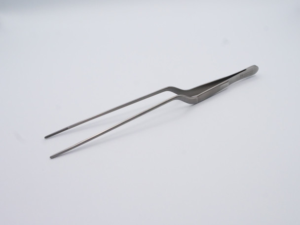 Dukal Aspen Jansen Bayonet Dressing Forceps – 8 1/2 in Length, Reusable, Latex-Free, ENT Surgery