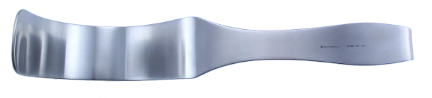 Dukal Aspen Deaver Retractor – 2 in Wide Blade, Satin Finish, Standard Handle, 12 in Length, Reusable