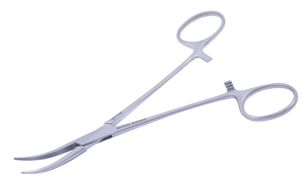 Dukal Aspen Crile Artery Forceps – Curved, 6 1/4 in Length, Reusable, Latex-Free Construction