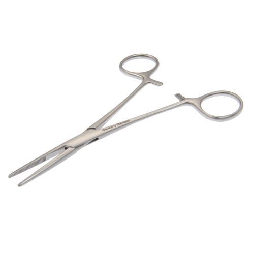 Dukal Aspen Kelly Artery Forceps – Straight, 6 1/4 in Length, Reusable, Latex-Free Surgical Instrument