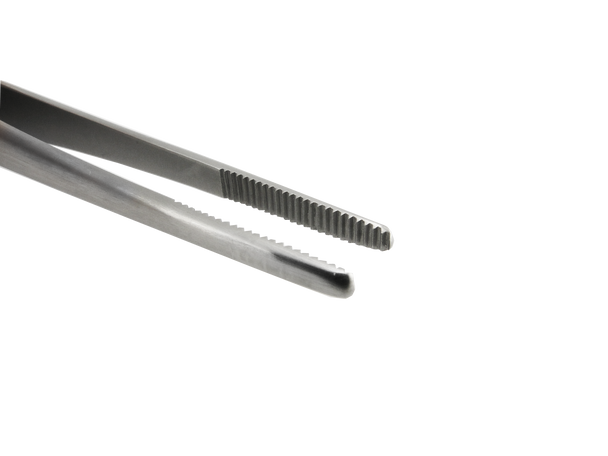 Dukal Aspen Dressing Forceps – Serrated Jaw, 5 1/2 in Length, Reusable, Latex-Free Construction