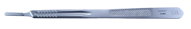 Dukal Symmetry Knife Handle – Long 8 3/8 in Length, Reusable, Designed for General Surgery Procedures