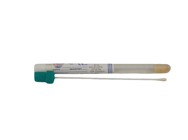 Medgen Liquid Starswab II Single Rayon Swab – Sterile, Teal Cap, 10 Bags of 50 Each, 500/Case
