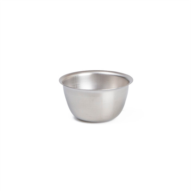 Medgen Iodine Stainless Steel Iodine Cup, Bowl, and Basin – 5.75 oz Capacity, 3.30×2 in Size, Steam