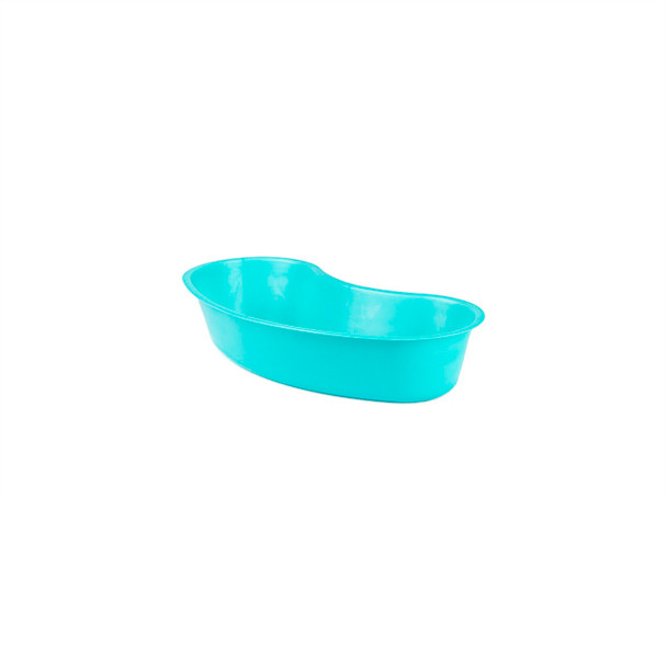 Medgen Emesis Basin – 20 oz (700 mL) Capacity, Graduated, 9.7×4.7×2 in, Turquoise, 250/Case