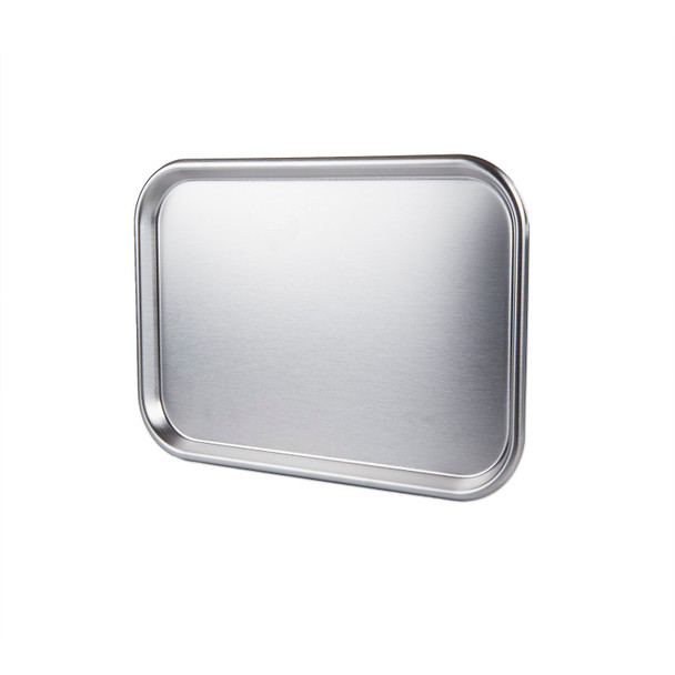 Medgen Medegen Mayo-Style Regular Instrument Tray – Stainless Steel, 19 x 12.37 x 0.75 in, Steam Sterilizable