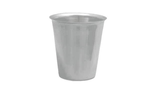 Medgen Patient Bedside Utensils – Stainless Steel Construction, 7 oz (207 mL) Capacity, Rounded Edges