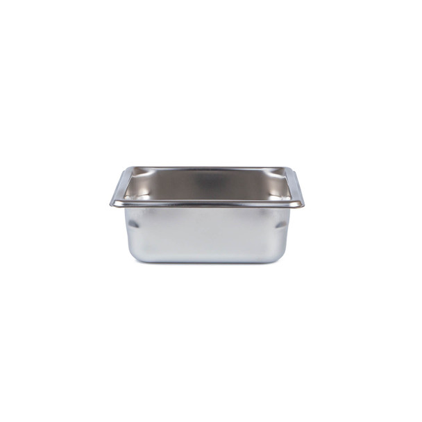 Medgen Medegen 1/6 Size Regular Instrument Tray – Stainless Steel, 1.25 Qt Capacity, 6 7/8 X 6 1/4 X 2 1/2