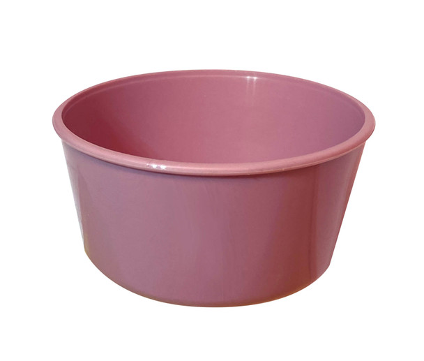 Medgen Carafes with 5 oz. Cup Covers – Sterilizable, 5 oz/150 mL Capacity, Dusty Rose, 12/Case