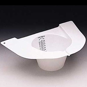 Medgen Specimen Commode Specimen Collector – 27 oz/800 mL Capacity, Graduated Markings, 100/Case
