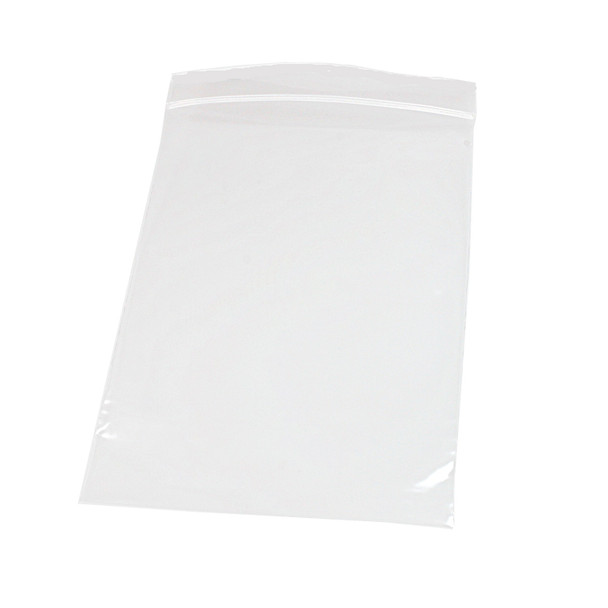 Medgen Reloc Zip Closure Bags – 8 X 10 in, Clear, 2 Mil, , , Thick White Zipper – 100/pack