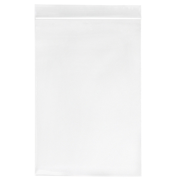Medgen Reloc Zip Closure Bags – 2 Mil Plain No Print, 6 x 9 in, Clear, Biodegradable, 100/pack