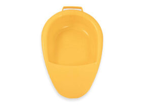 Medgen Medegen Large Fracture Bedpan – 2.5L Capacity, 350 lb Weight Limit, 17 x 10.6 x 4.1 in, Gold, 12/Case