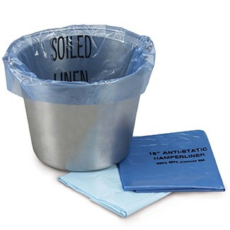 Medgen Anti – Static Kick Bucket Liners – Meet NFPA 56a, Star Seal, Coreless Roll, 18x16x8 in, 5 – 7 Gal