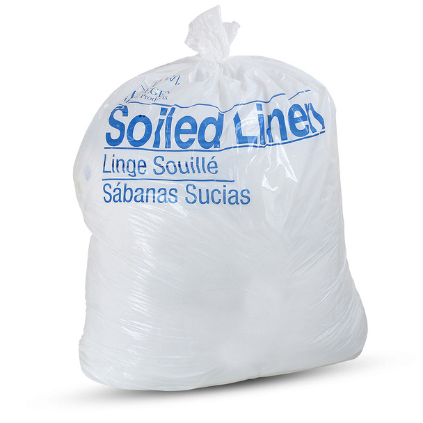 Medgen Laundry and Linen Bags – Star Seal, Coreless Roll, 30.5×41 in, 1.40mil Gauge, 20-30 gal Capacity