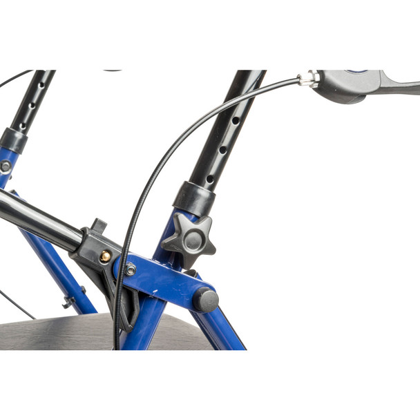 Drive Steel Rollator height adjustment knob detail