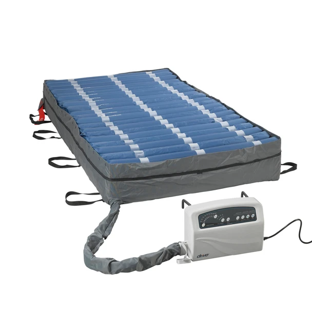 Drive Med-Aire Plus Bariatric Mattress System with air cells exposed and digital control unit