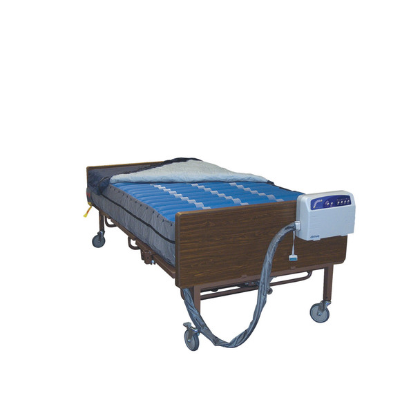Drive Med-Aire Plus Bariatric Mattress System installed on a bariatric bed
