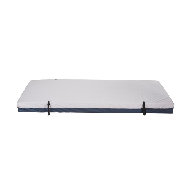 Drive Gravity 7 Foam Mattress side profile with straps