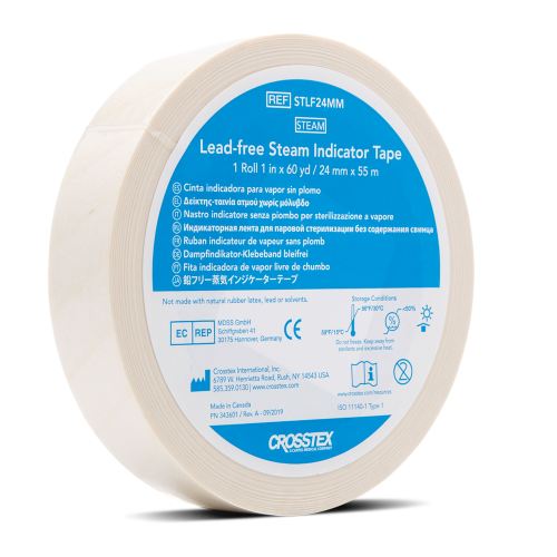 Crosstex Chemical Indicator Tapes (Lead-free Steam Indicator Tapes)