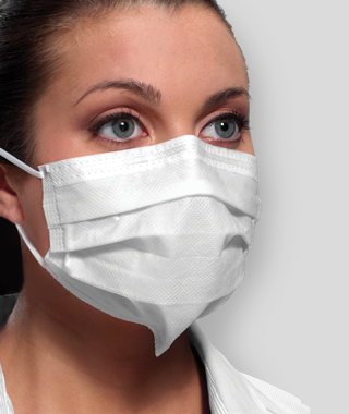 Crosstex Ultra Sensitive FogFree Earloop w/Secure Fit Mask Technology