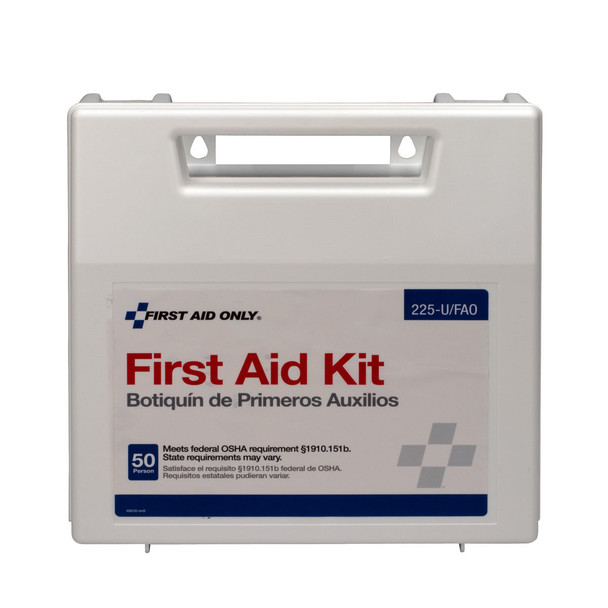 First 50 Person – 24 Unit Kit, OSHA Compliant, 2 Package Options, The Partitioned, For Workplace First