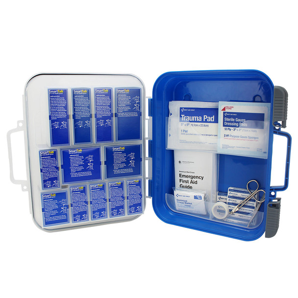 First SmartCompliance Mobile 25 Person ANSI A Clear Front First Aid Kit – ANSI 2021 Compliant