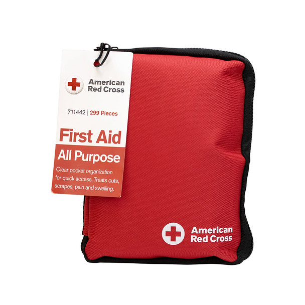 First American Red Cross Deluxe All Purpose First Aid Kit – 299 Pieces, For Workplace First