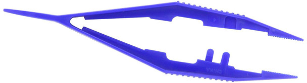 First Forceps, Plastic, 4.25" – 12 Count, Sturdy and Compact Plastic Tweezers, For Workplace First