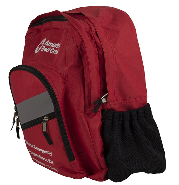 First American Red Cross Emergency Preparedness Deluxe 3-Day Backpack – With the Compact, For Workplace First