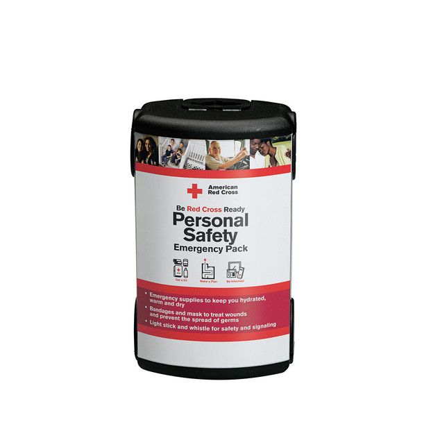 First American Red Cross Personal Safety Emergency Pack by First Aid Only – For Workplace First