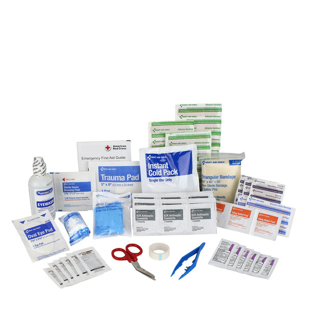 First 25 Person First Aid Kit Refill – 223-G, 224-U/FAO, OSHA Compliant, For Workplace First