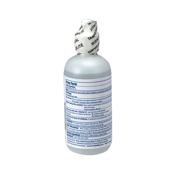First PhysiciansCare Eye Wash Solution – 48 per case, Sterile Isotonic Buffered Solution (Net Weight 4 Fl Oz