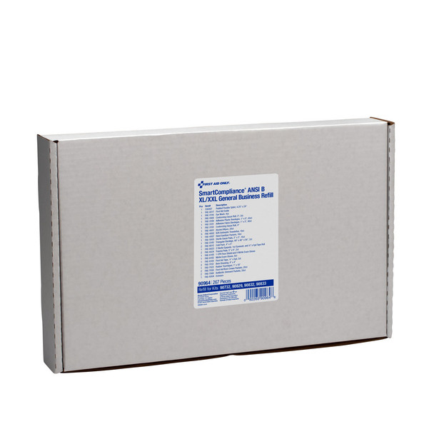 First SmartCompliance ANSI B General Business Refill – For Workplace First Aid and Injury Care