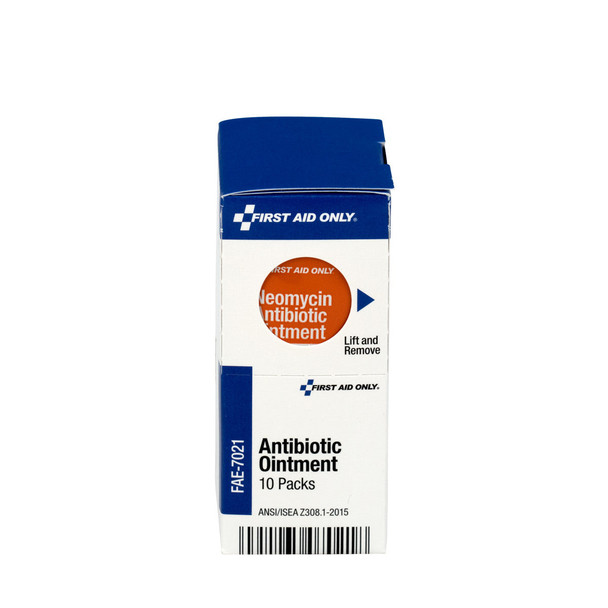 First SmartCompliance Refill Antibiotic Ointment – 10 per Box, Single-Use, For Workplace First