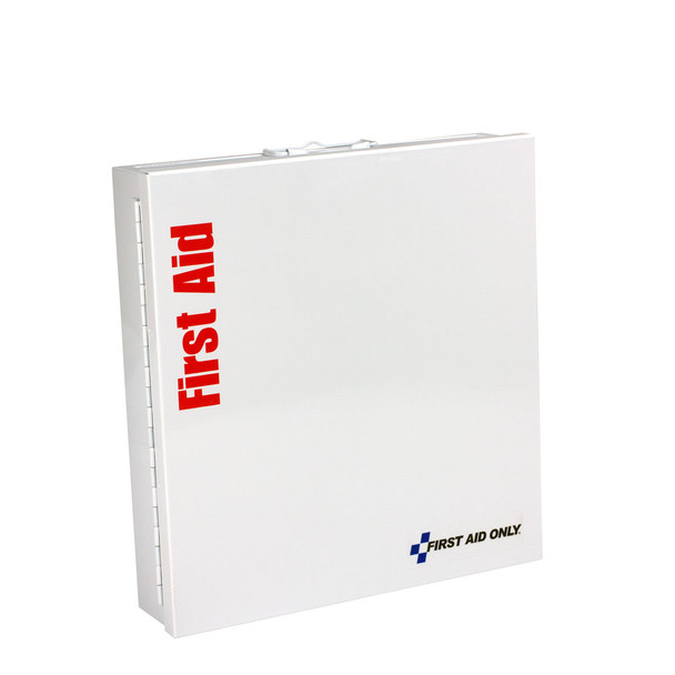 First 50 Person Large Metal SmartCompliance First Aid Cabinet Without Medications – The 50 Person