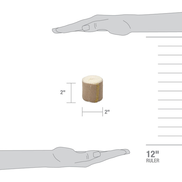 First 2"x5 Yd of Elastic Wrap – Velcro Closure, For Dressing Changes and Wound Care, For Dressing Changes