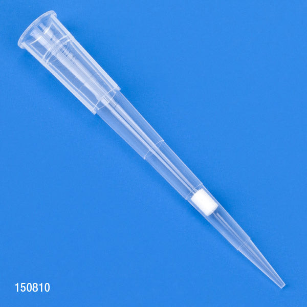 Globe Certified Filter Pipette Tip – Low Retention, 0.1-20ul, For Laboratory Testing and Sample Preparation
